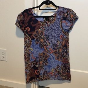Abstract Pattern Blouse